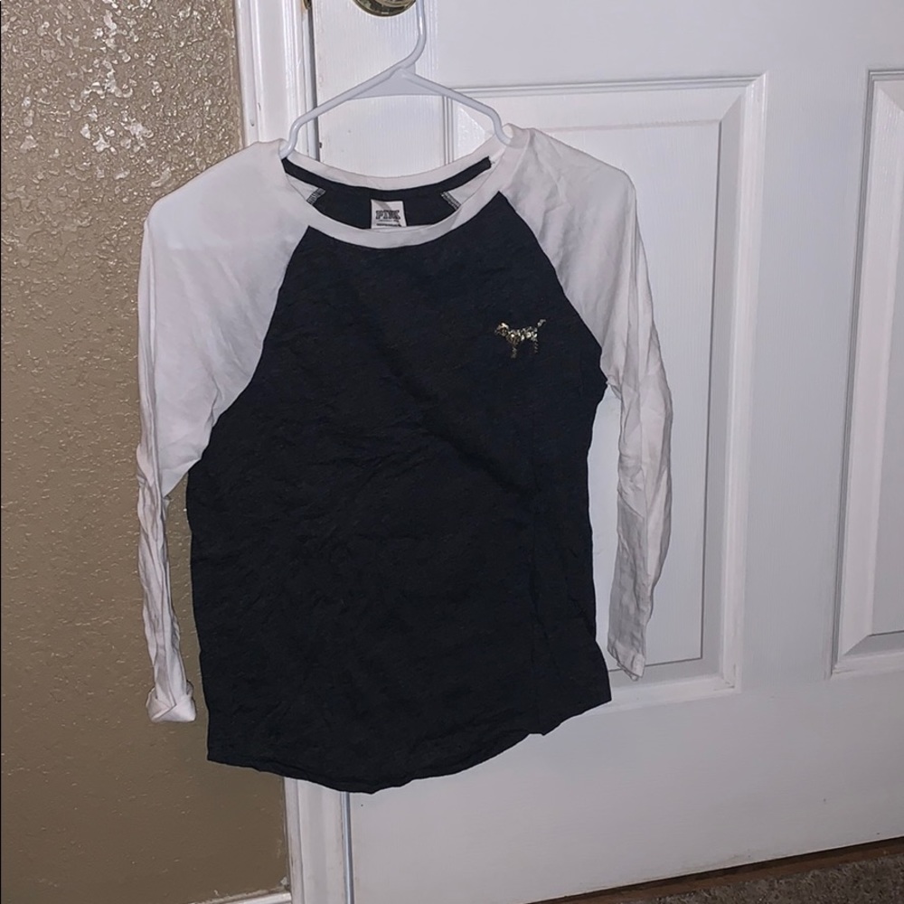 PINK baseball tee